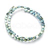 Electroplated Non-magnetic Synthetic Hematite Beads Strands G-P392-D08-1