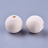 Unfinished Wood Beads X-WOOD-S651-18mm-LF-2