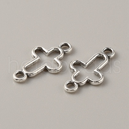 Tibetan Style Alloy Connector Charms FIND-CJC0007-42J-1