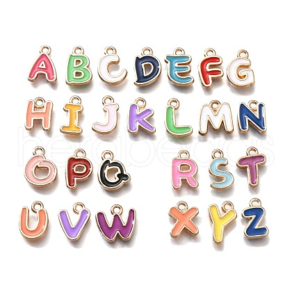 Alloy Enamel Charms ENAM-K075-05G-01-1