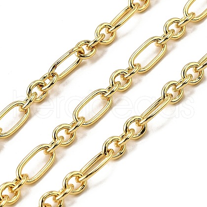 Brass Oval Link Chains CHC-C014-16G-1