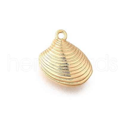 Ocean Theme Brass Charms KK-C096-13D-G-1