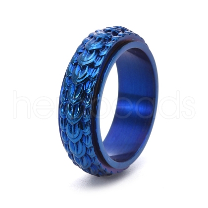 Rotatable Stainless Steel Finger Ring PW-WG50513-24-1