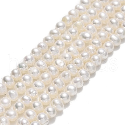 Natural Cultured Freshwater Pearl Beads Strands PEAR-F018-13D-01-1