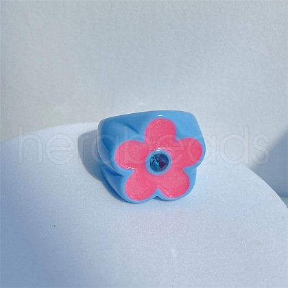 Resin Finger Rings for Women FS-WG0F165-06-1