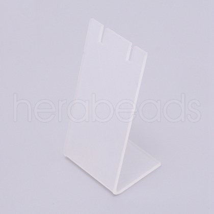 Acrylic Earring Display Frame EDIS-WH0006-09C-1