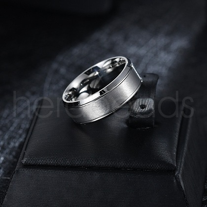 201 Stainless Steel Finger Rings for Men WG1765E-26-1