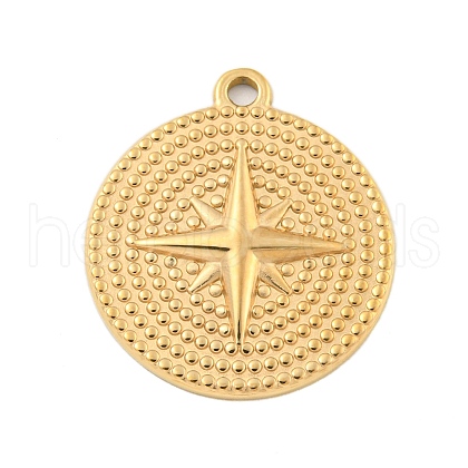 304 Stainless Steel Pendants STAS-L080-016G-1