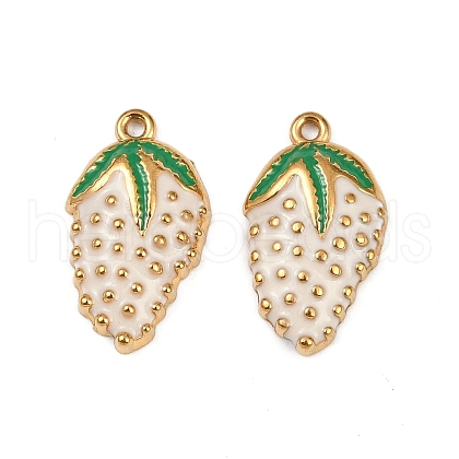 304 Stainless Steel Enamel Pendants STAS-Z140-05G-02B-1