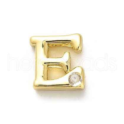 Rack Plating Brass Cubic Zirconia Beads KK-L210-008G-E-1