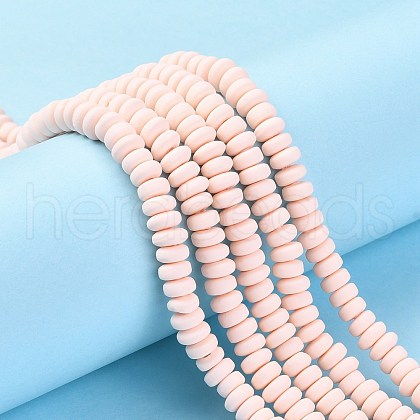 Handmade Polymer Clay Beads Strands X-CLAY-N008-008-13-1