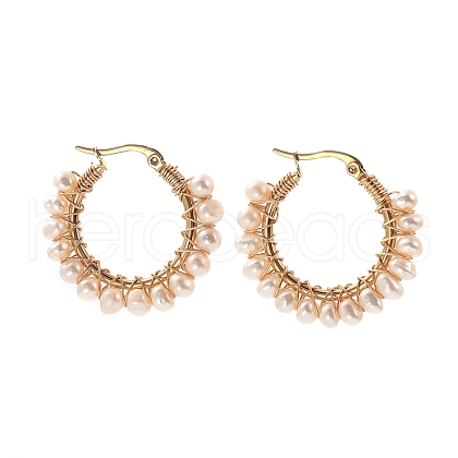 304 Stainless Steel Hoop Earrings EJEW-JE04202-01-1