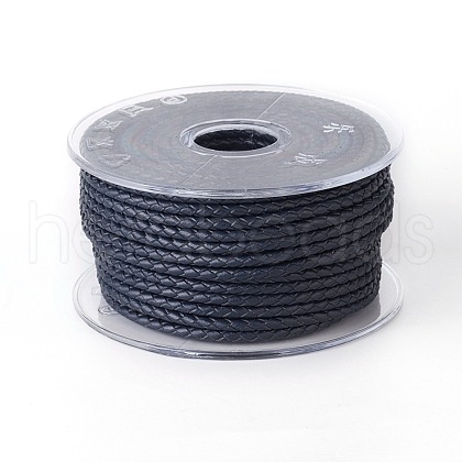 Braided Cowhide Cord WL-I003-3mm-C-14-1