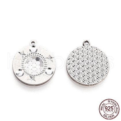 925 Sterling Silver Pendants STER-C004-03S-1