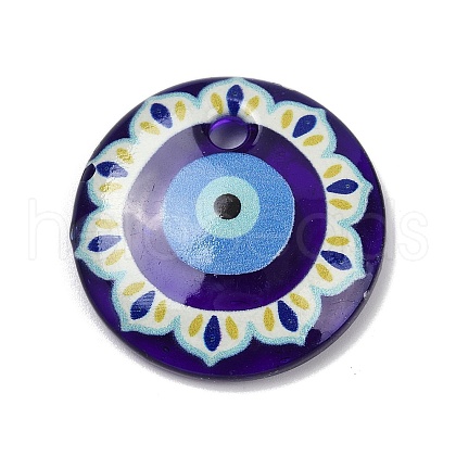 Handmade Lampwork Pendants LAMP-R005-01I-1