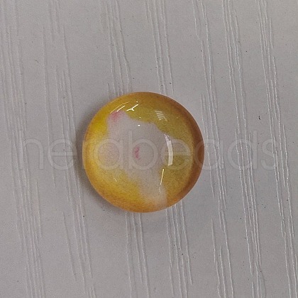 Glass Cabochons GLAA-WH0025-30G-1