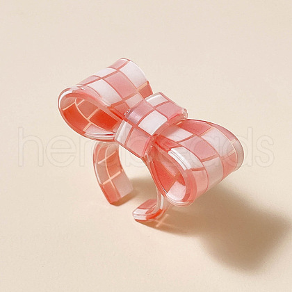 Resin Open Cuff Rings for Women FS-WG327AE-03-1