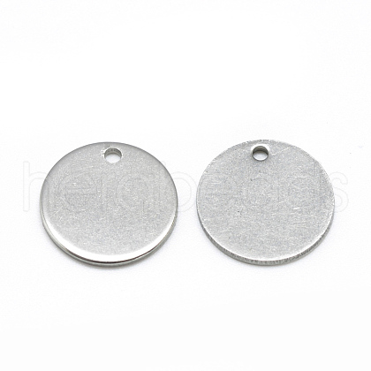 201 Stainless Steel Stamping Blank Tag Charms STAS-Q213-02-15mm-1