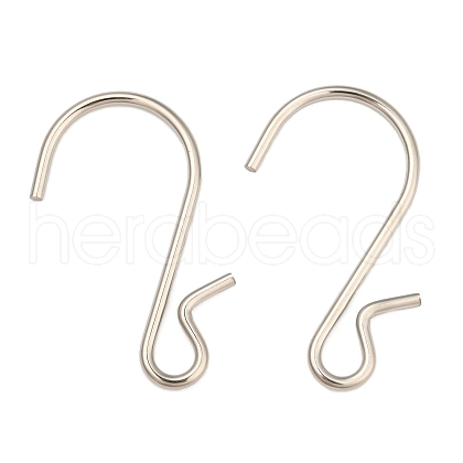 Non-Tarnish 201 Stainless Steel S Hook Clasps X-STAS-K261-01P-1
