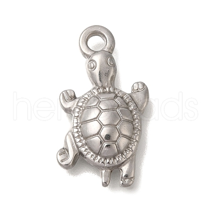 Anti-Tarnish 304 Stainless Steel Pendants STAS-M075-23P-1