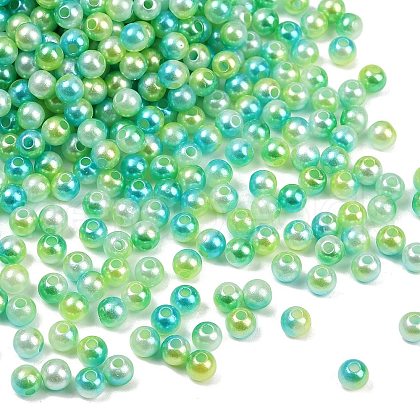 ABS Imitation Pearl Beads KY-P021-05A-09-1