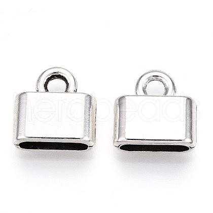Tibetan Style Alloy Cord End TIBE-N012-09AS-1