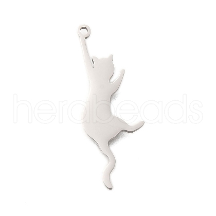 Anti-Tarnish 304 Stainless Steel Pendants STAS-S150-10P-1