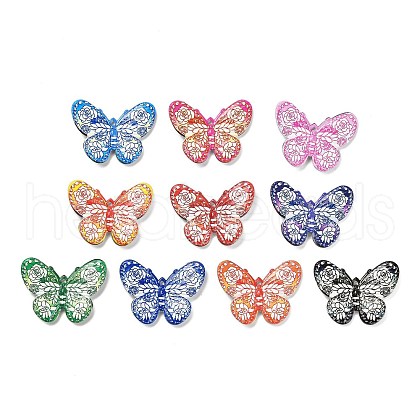 Printed Opaque Acrylic Beads MACR-R004-02-1