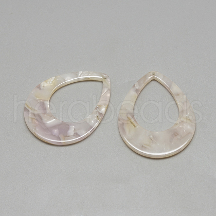Cellulose Acetate(Resin) Pendants X-KY-S113-B-A309-1