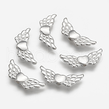 Tibetan Style Alloy Angeltee Beads TIBEB-5494-S-RS-1