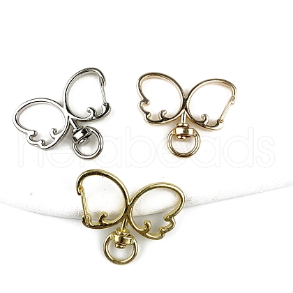 Zinc Alloy Swivel Clasps PW-WG83975-04-1