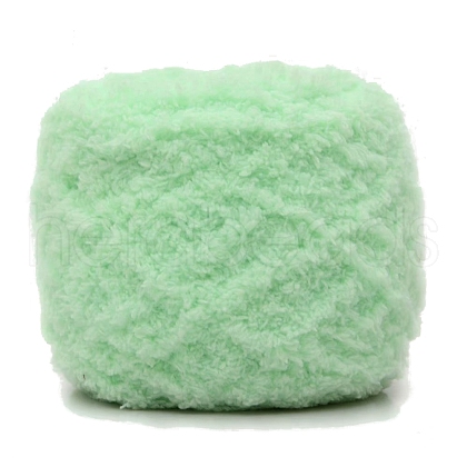 Polyester Soft Coral Velvet Yarn PW-WG47394-04-1