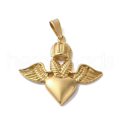 PVD Vacuum Plating 304 Stainless Steel Pendants STAS-B069-60G-1