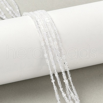Natural Quartz Crystal Beads Strands G-G271-G06-1x1.5mm-1