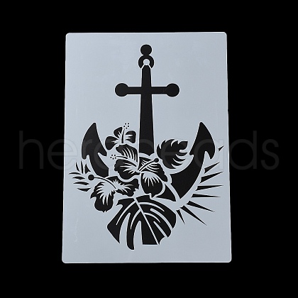 Plastic Hollow Out Drawing Painting Stencils Templates DIY-Z024-01N-1