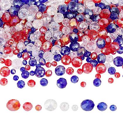 ARRICRAFT Electroplate Glass Beads EGLA-AR0001-27A-1