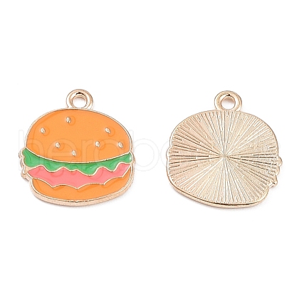 Alloy Enamel Pendants PALLOY-K007-07KCG-1