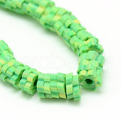 Polymer Clay Bead Strands CLAY-T001-A04-1