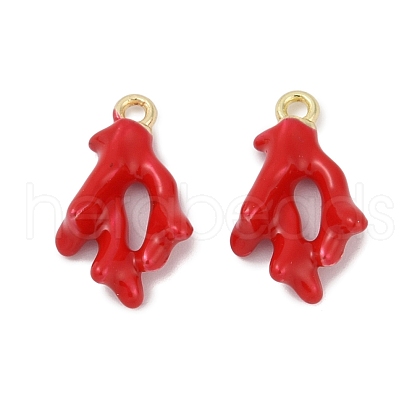 Alloy Enamel Pendants X-FIND-M081-01G-1