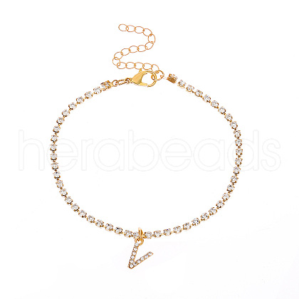 Fashionable and Creative Rhinestone Anklet Bracelets DA6716-22-1