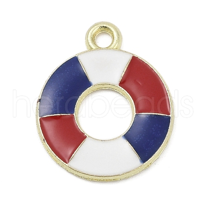 Independence Day Alloy Enamel Pandants PALLOY-V001-07H-1