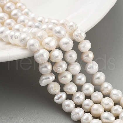 Natural Cultured Freshwater Pearl Beads Strands PEAR-C003-13B-1