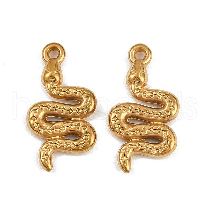 304 Stainless Steel Pendants STAS-F317-03G-1