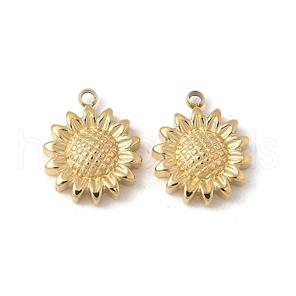 304 Stainless Steel Charms STAS-V015-15G-1