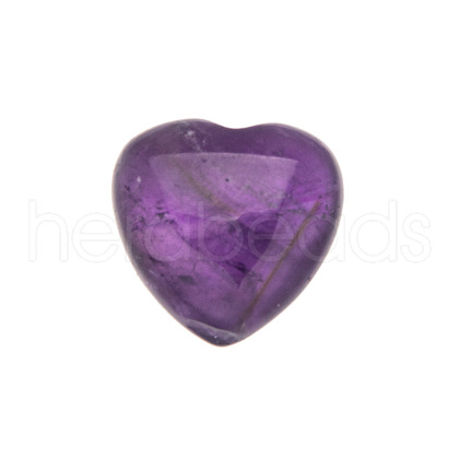 Natural Amethyst Heart Sculpture Display Decorations PW-WG48DEF-01-1