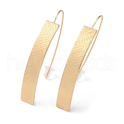 Ion Plating(IP) 304 Stainless Steel Dangle Earrings for Women EJEW-D085-01G-03-1