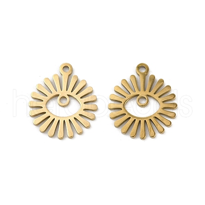 304 Stainless Steel Pendants STAS-U052-01G-1