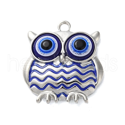 Glitter Zinc Alloy Enamel Pendants ENAM-Z011-03P-1
