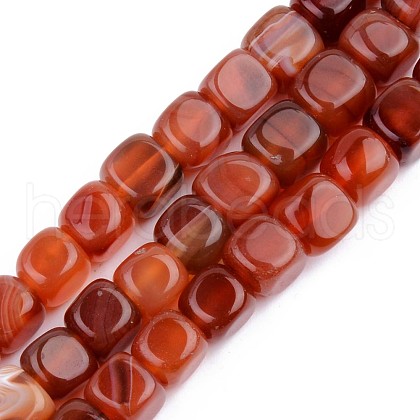 Natural Carnelian Beads Strands G-S359-134A-1