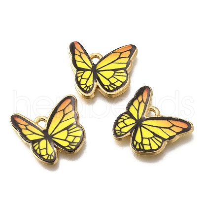 Alloy Enamel Pendants FIND-G078-35G-09-1